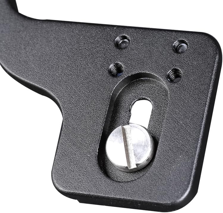 Manbily Camera Flash Brackets, Aluminum Tripod Camera Mount Extension Bar with 1/4" Screw for DSLR LED Light Video Microphone - Image 2